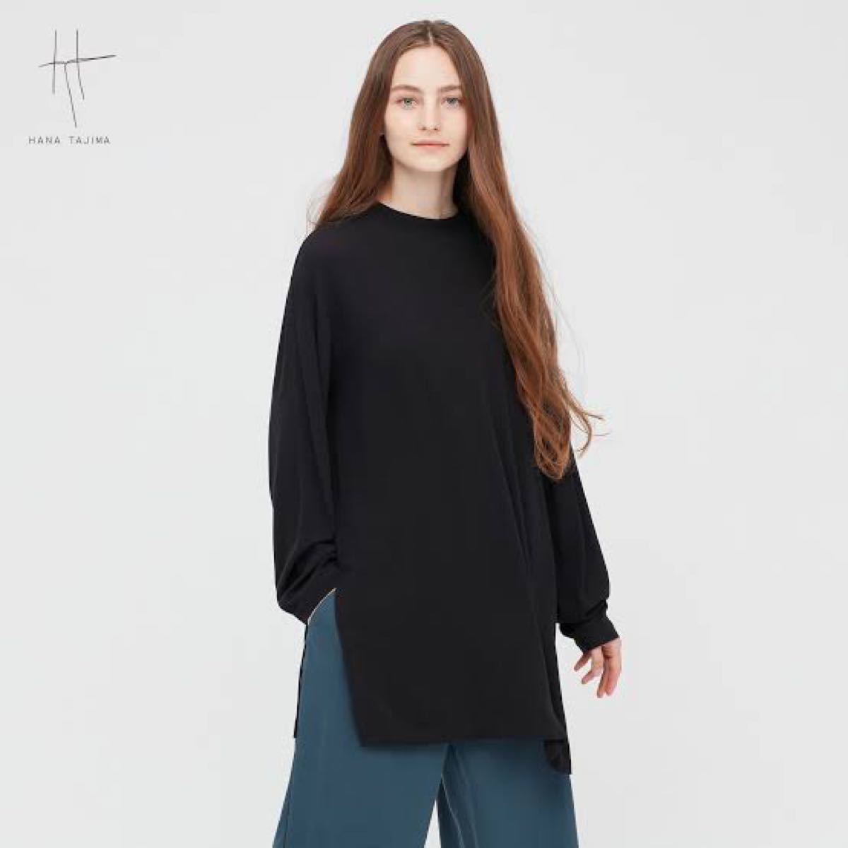 ハナ　タジマ　ユニクロ　UNIQLO コラボ　チュニック　ブラウス　ロンT  シャツ　hana tajima