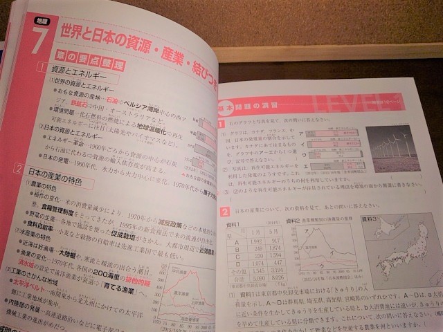 ◆中学問題集４冊セットH◆　数学/英語/理科/社会　高校入試　合格でる順　数学の総復習　パーフェクトコース CD付ｌ_画像2