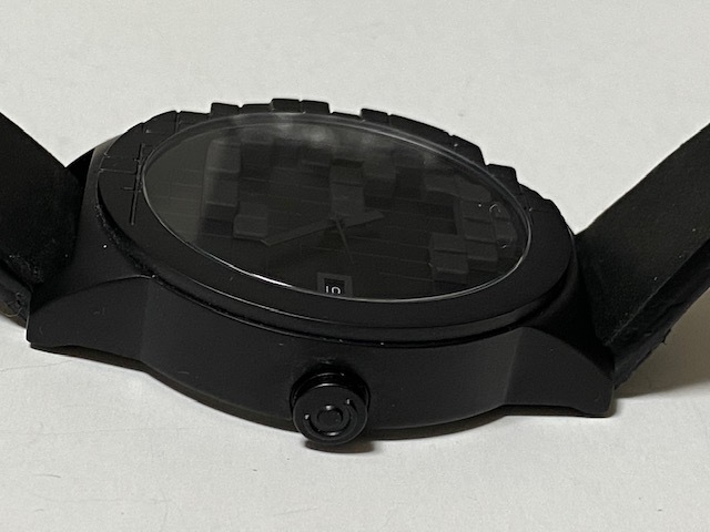 TACS タックス 腕時計 PIXEL ピクセル 革ベルト TS1302A 展示未使用品　箱無　電池交換済み_画像4