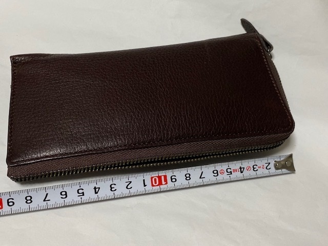  Peanuts PEANUTS Snoopy SNOOPY 2. folding long wallet dark brown exhibition unused goods 