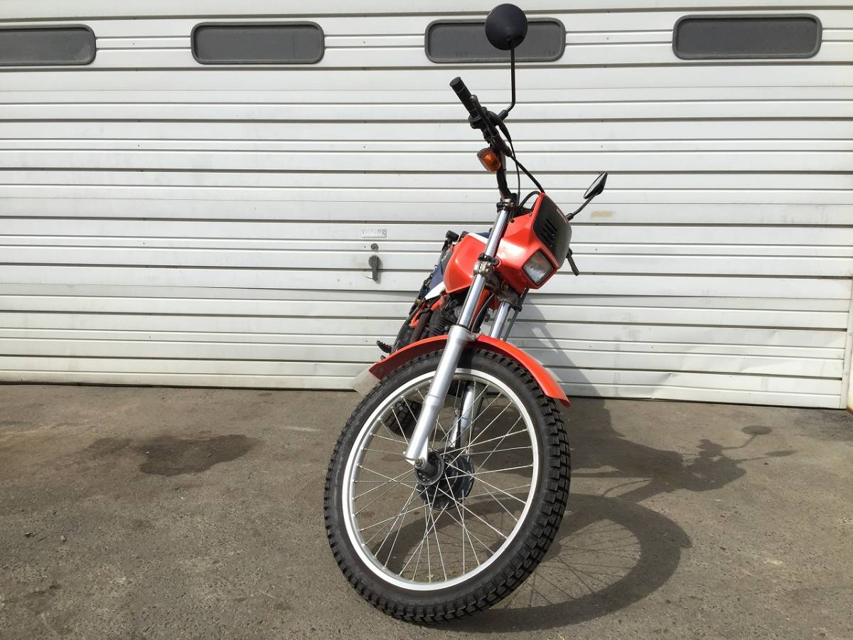 新潟発 ホンダ TLR200 MD09 1082km 200cc 旧車 レア 可動品 動作確認