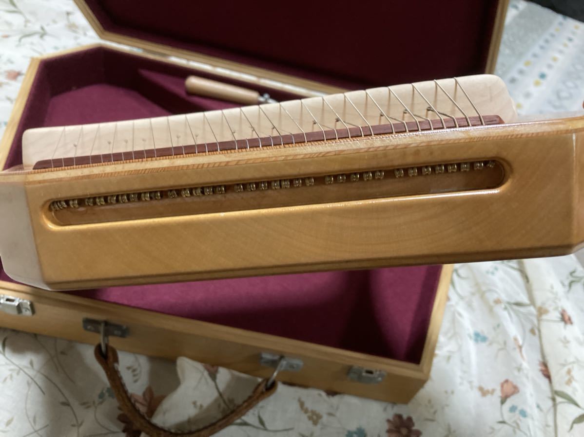 コロイ ソプラノライアー 35弦 オランダ製 リラ竪琴 ハープ ケース/調
