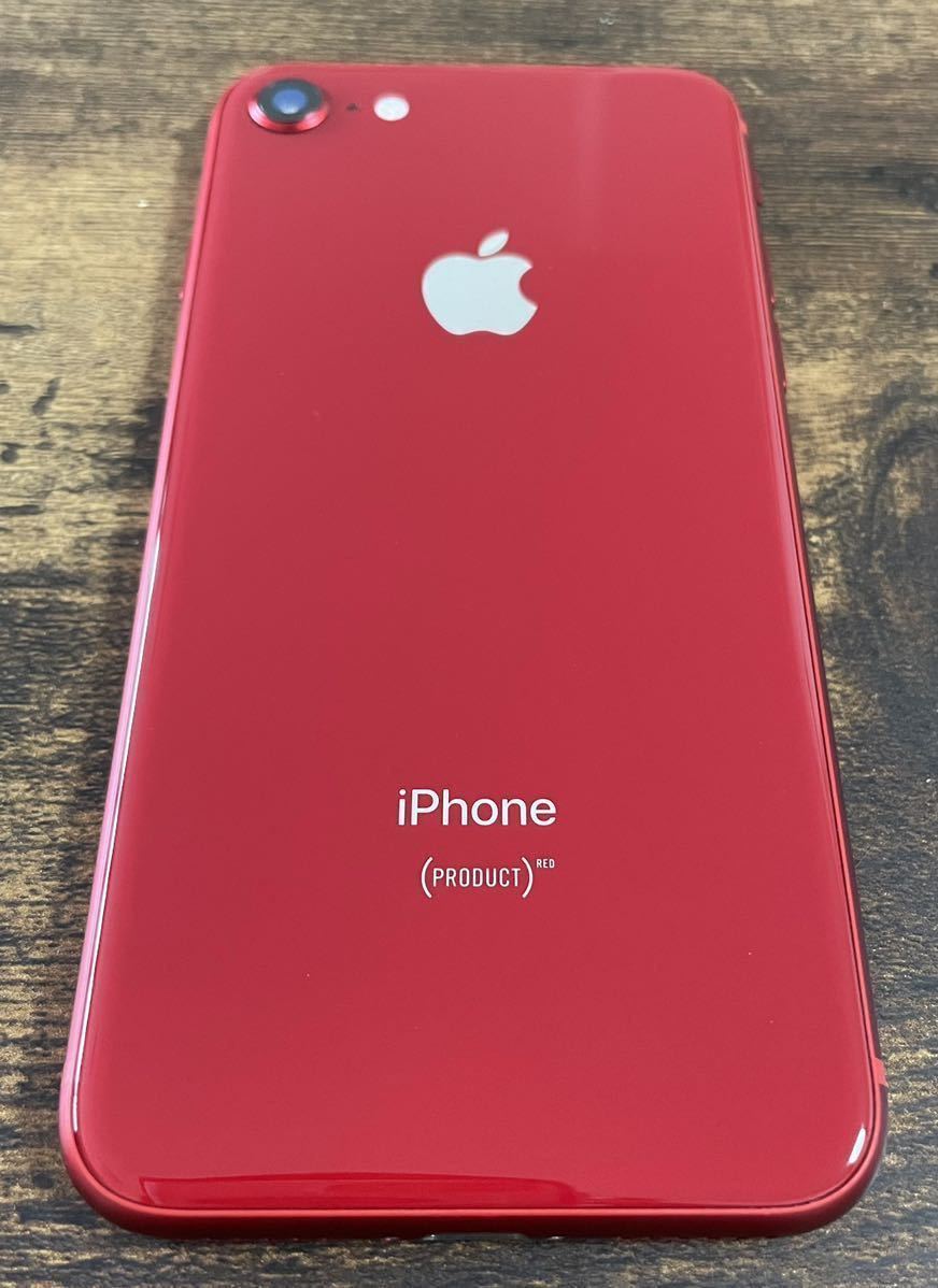 iPhone8 64G SIMフリー(解除済み) レッド lram-fgr.ma