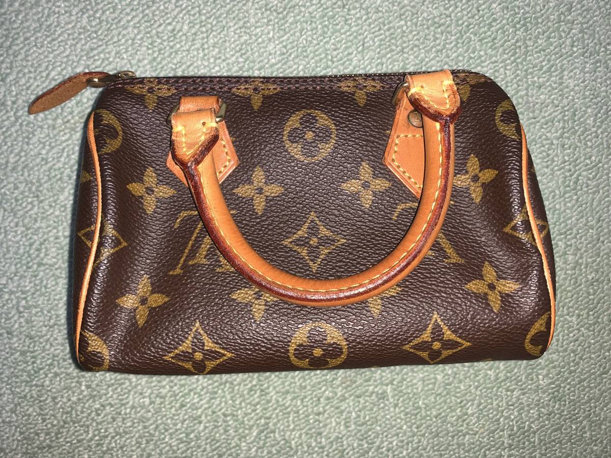 LOUIS VUITTON ルイヴィトン モノグラム ミニスピーディ 送料込み ...