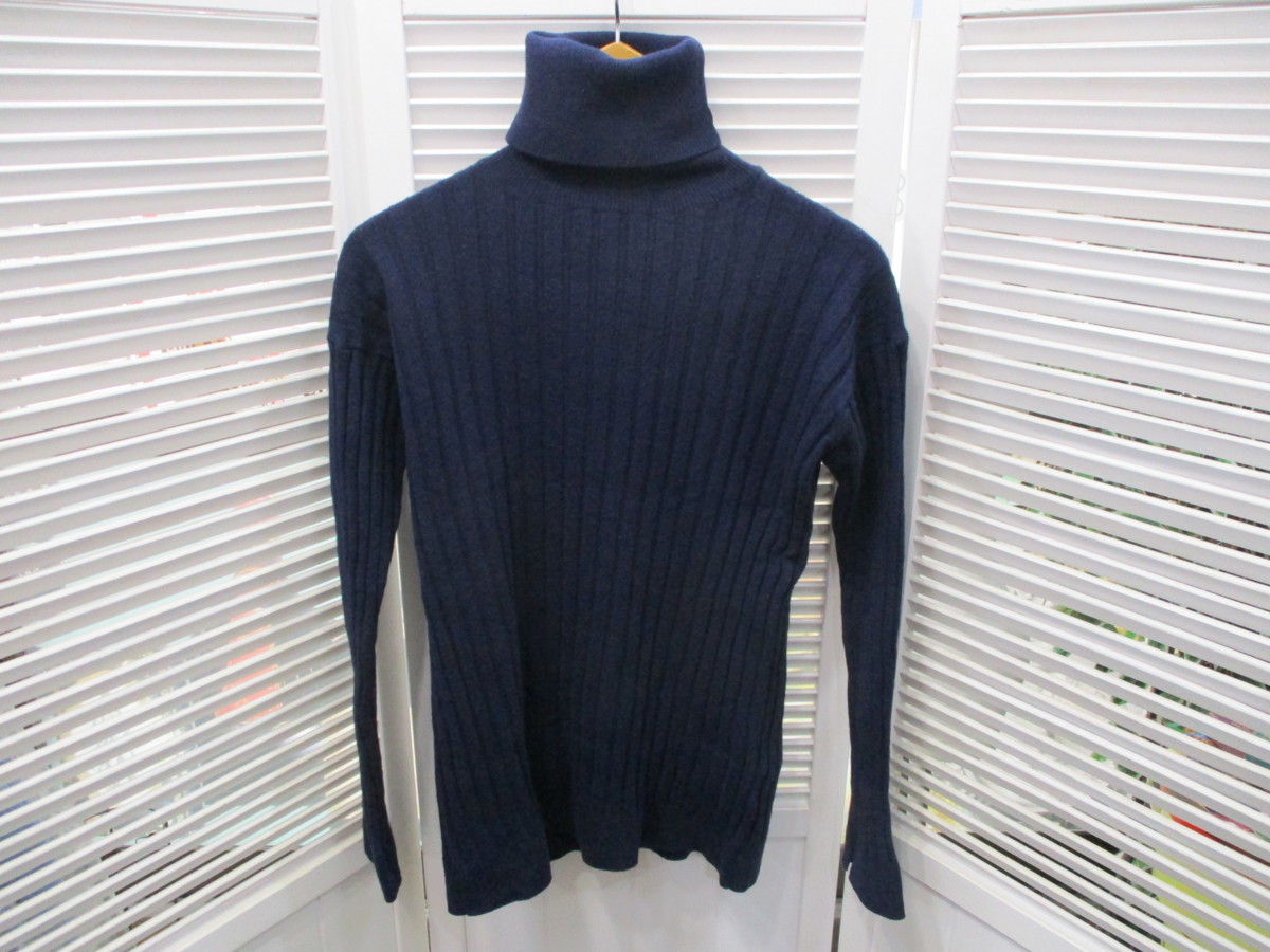 ◇美品 MADISONBLUE マディソンブルー ワイドリブタートルネック