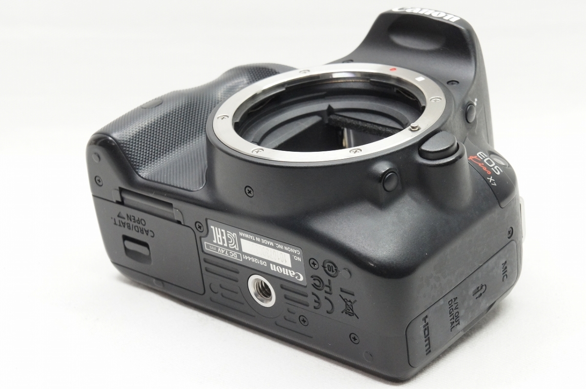 アルプスカメラ】Canon キヤノン EOS Kiss X7 ボディ + EF-S 18-55 IS