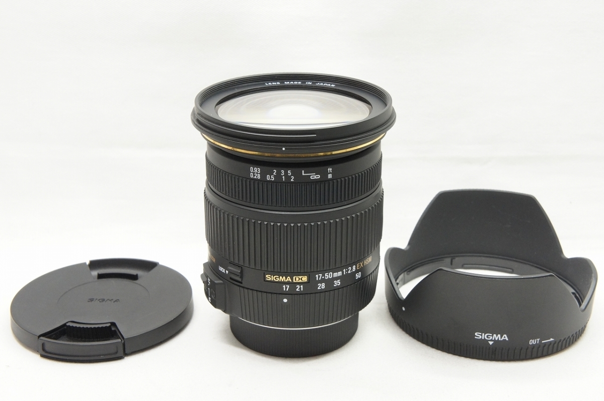 アルプスカメラ】美品 SIGMA シグマ 17-50mm F2.8 EX DC OS HSM Nikon
