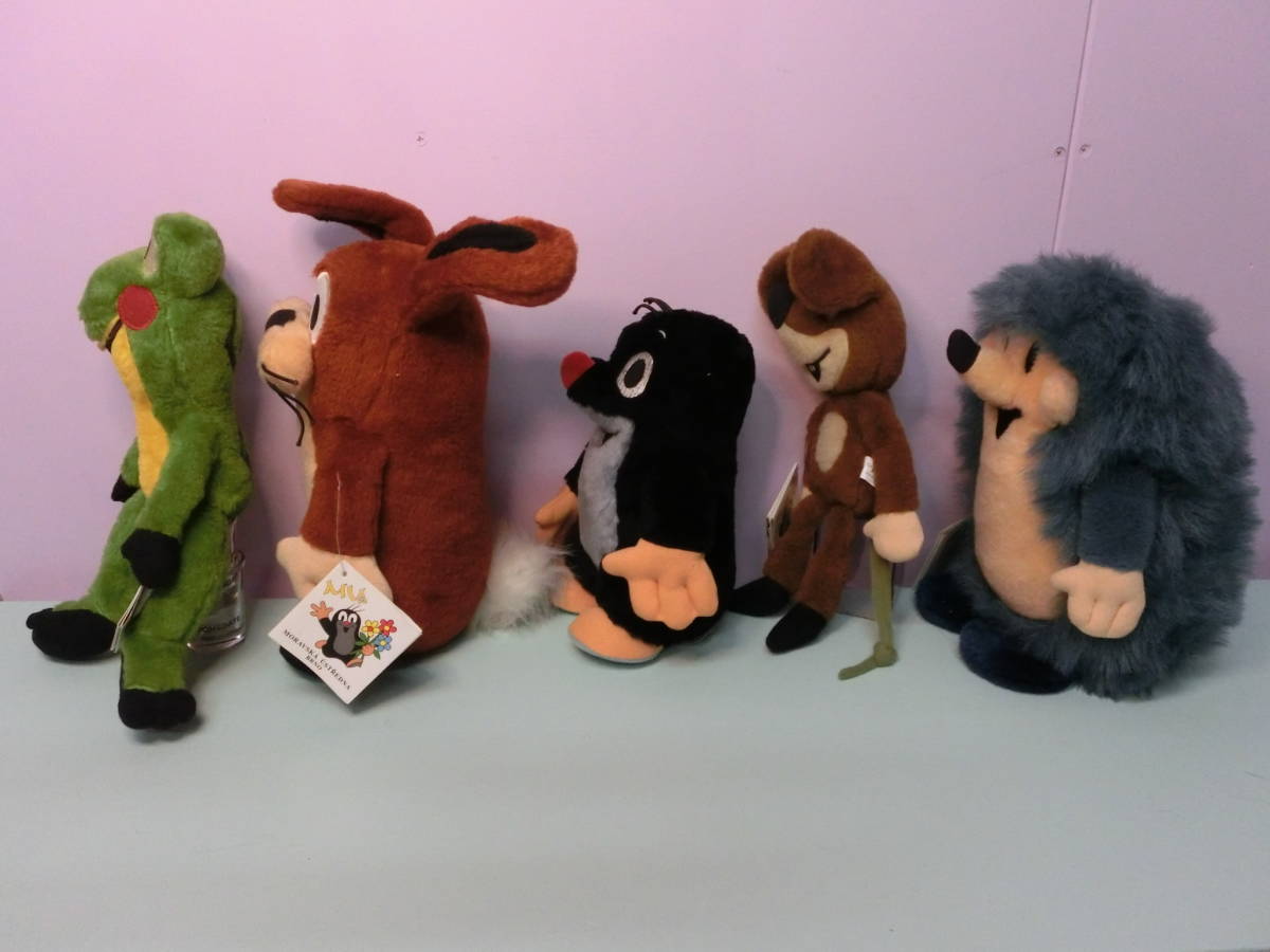 安いHOT ヤフオク! - クルテク もぐらくん ぬいぐるみ人形 全5種類セ... 豊富な格安