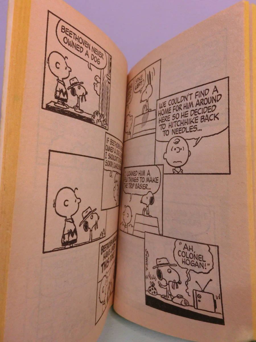 SNOOPY スヌーピー◇ビンテージ 洋書 絵本 128ページ 本 漫画コミック ピーナッツ ウッドストック Vintageの画像7