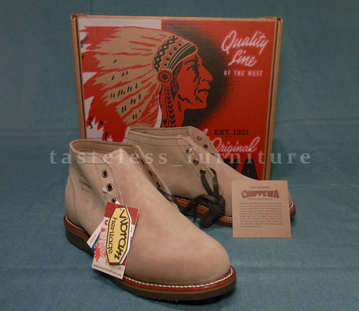 送料込み 新品未使用 デッドストック Chippewa チペワ 1901G06