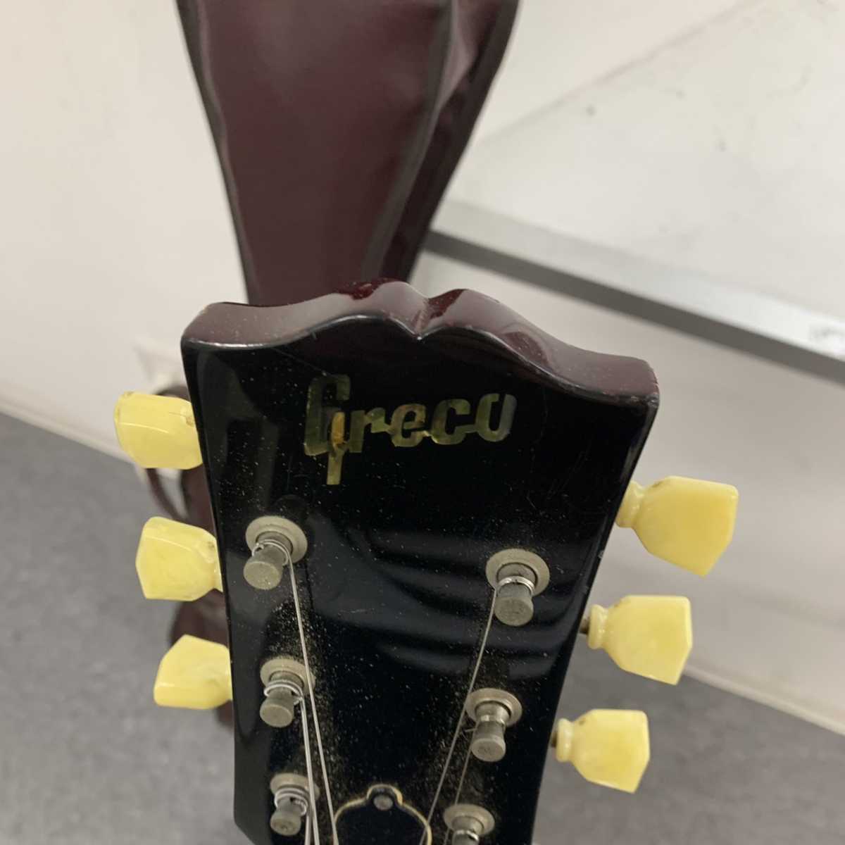 Greco グレコ エレキギター 楽器 6弦 全長約99cm ソフトケース付き