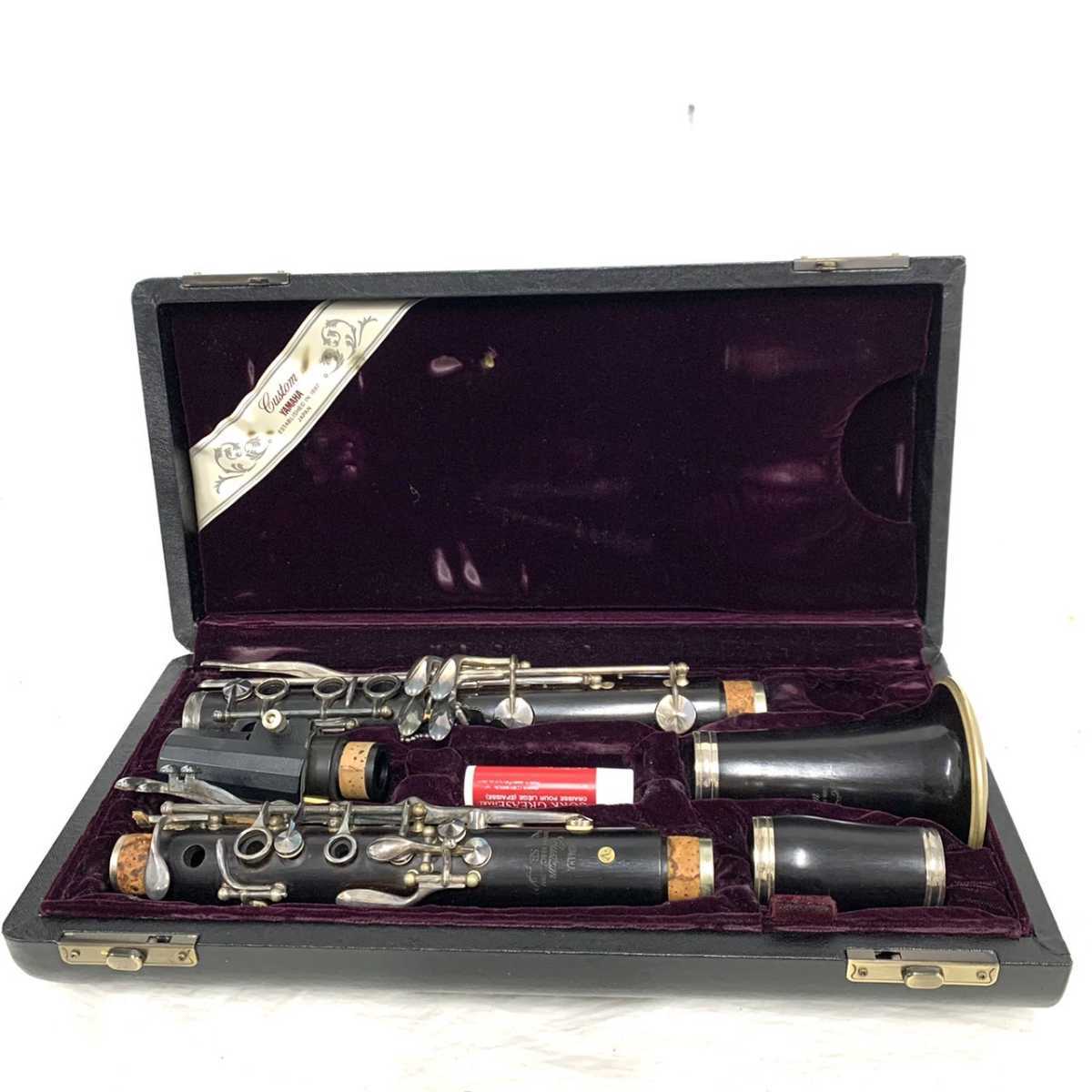 YAMAHA clarinet SE Custom ヤマハ クラリネット SE ハードケース付き