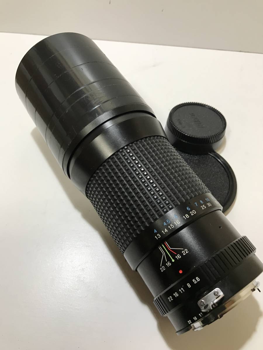 早い者勝ち 大望遠 ニコン NIKON フード藏 f5・6 400mm TOKINA RMC