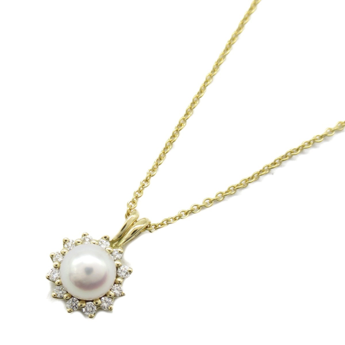 TIFFANY&CO ティファニー ネックレス パール ダイヤモンド ネックレス