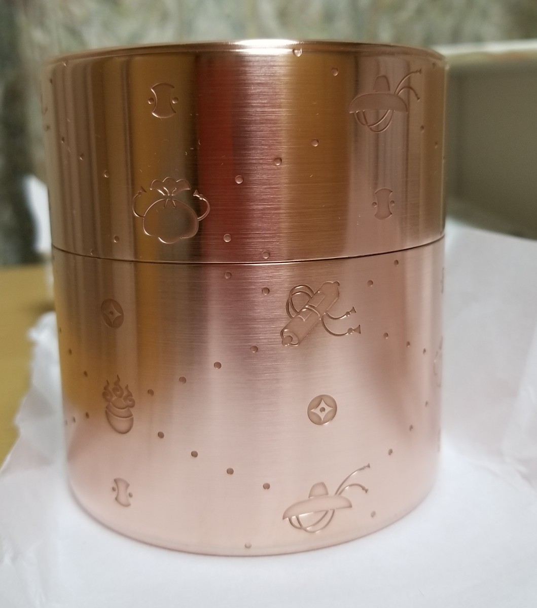 京都 開化堂 茶筒 【宝づくし】新品・未使用 ☆週末限定値下げ【新品・未使用】開化堂 茶筒 宝づくし