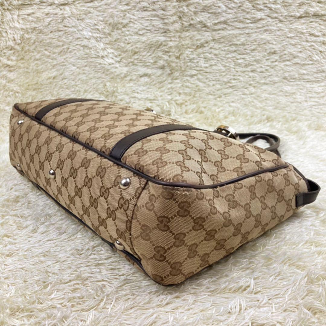 美品 GUCCI グッチ トートバッグ ハンドバッグ 手提げバッグ 肩掛け