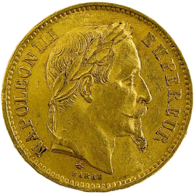 79％以上節約 ナポレオン3世 金貨 フランス 20フラン 1867年 6.4g イエローゴールド 21.6金 コレクション アンティークコイン 種類豊富な品揃え Gold