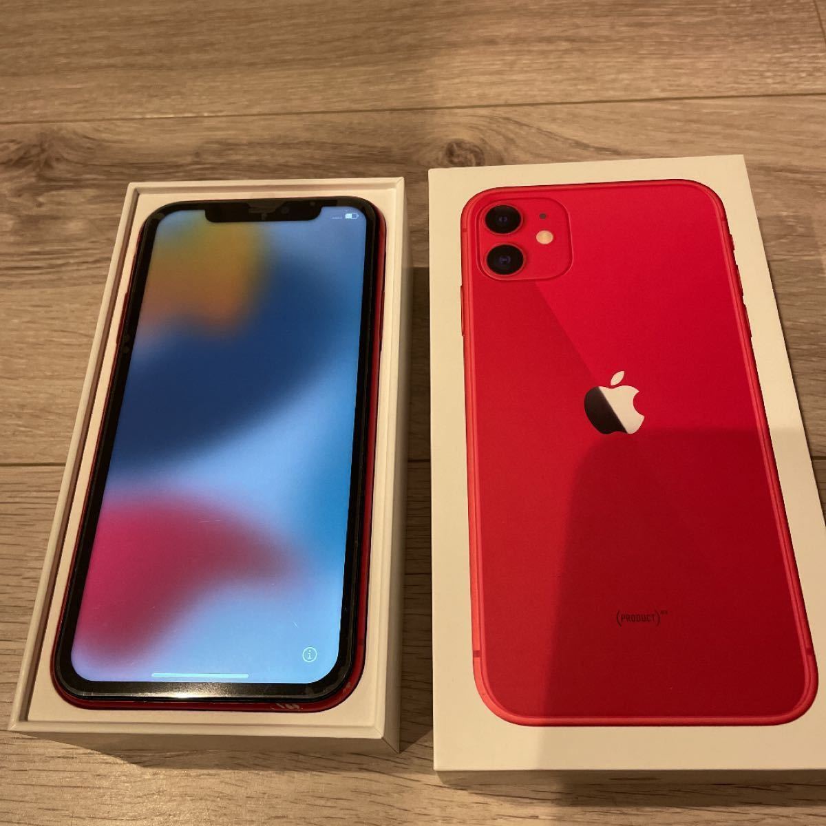 iPhone11 RED 64GB SIMフリー ジャンク どちらでも可-