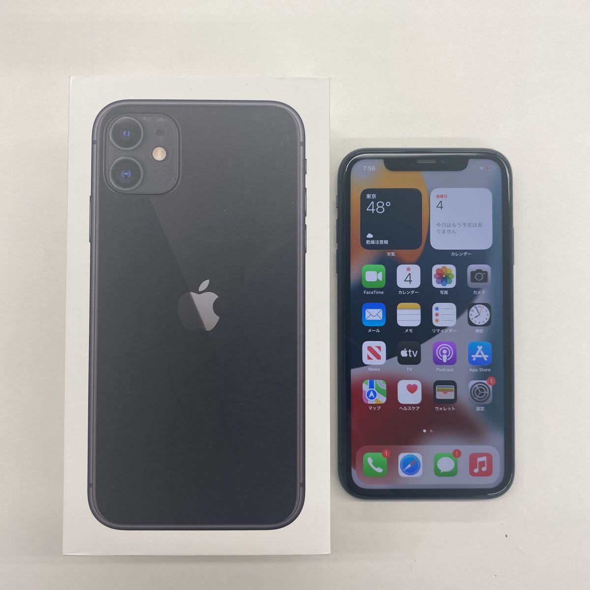 5【】SIMロック解除済み☆au☆iPhone11 64GB ☆MWLT2J/A利用制限 判定