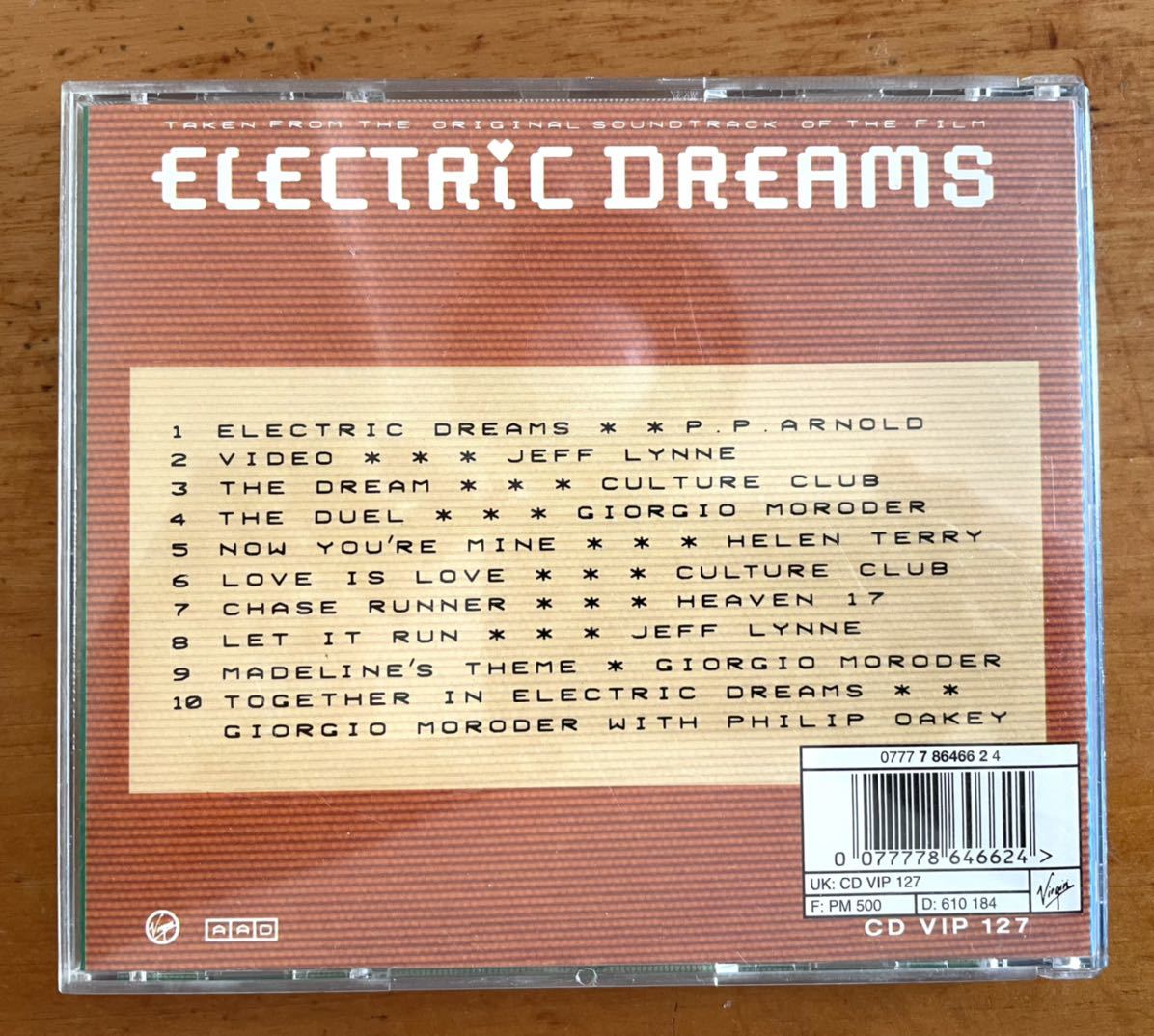 『エレクトリック・ドリーム』Electric Dreams 1984年サントラの画像2