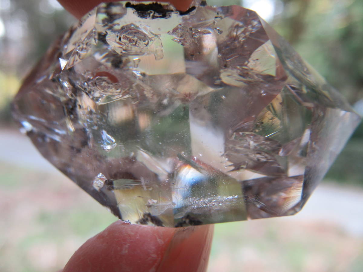 大きめニューヨーク州産ハーキマーダイヤモンド水晶15,7g | www