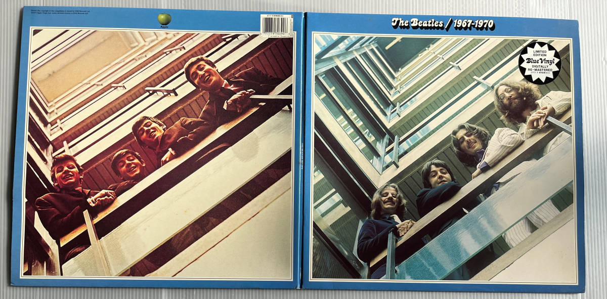 超希少品】LPレコード2枚組 ザ・ビートルズ / 1967~1970青盤 超希少品】LPレコード2枚組 ザ・ビートルズ / 1967~1970青盤