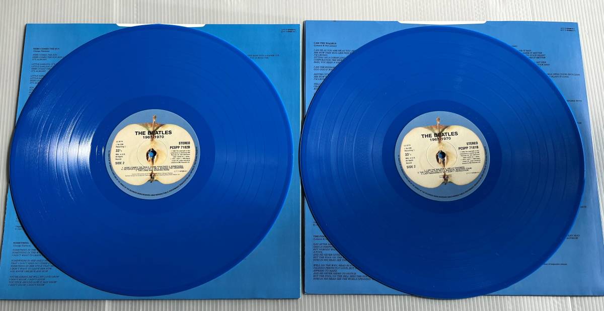 超希少品】LPレコード2枚組 ザ・ビートルズ / 1967~1970青盤 超希少品】LPレコード2枚組 ザ・ビートルズ / 1967~1970青盤