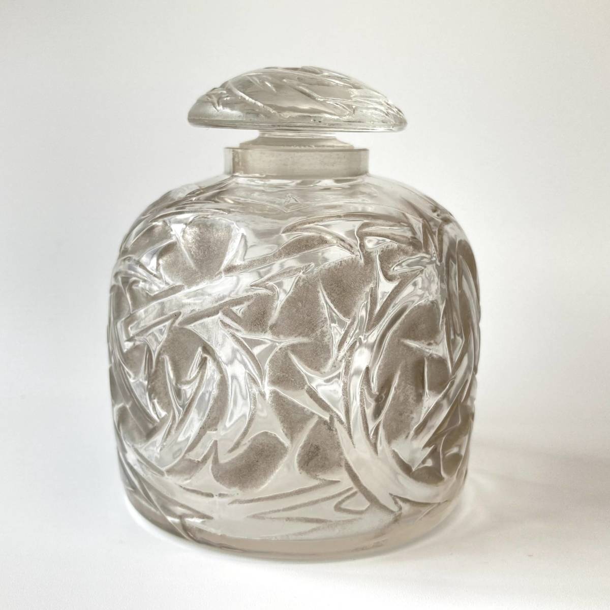 本人作】R.LALIQUE ルネ・ラリック「Epines」イバラ 茨蔦紋 香水瓶