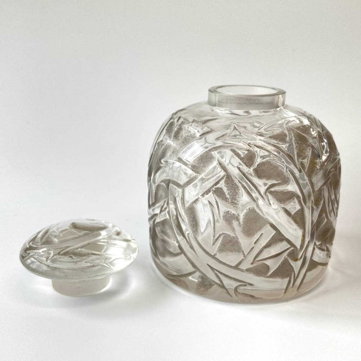 本人作】R.LALIQUE ルネ・ラリック「Epines」イバラ 茨蔦紋 香水瓶