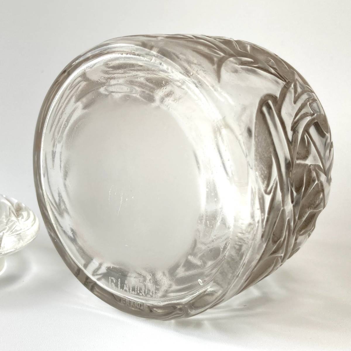 本人作】R.LALIQUE ルネ・ラリック「Epines」イバラ 茨蔦紋 香水瓶