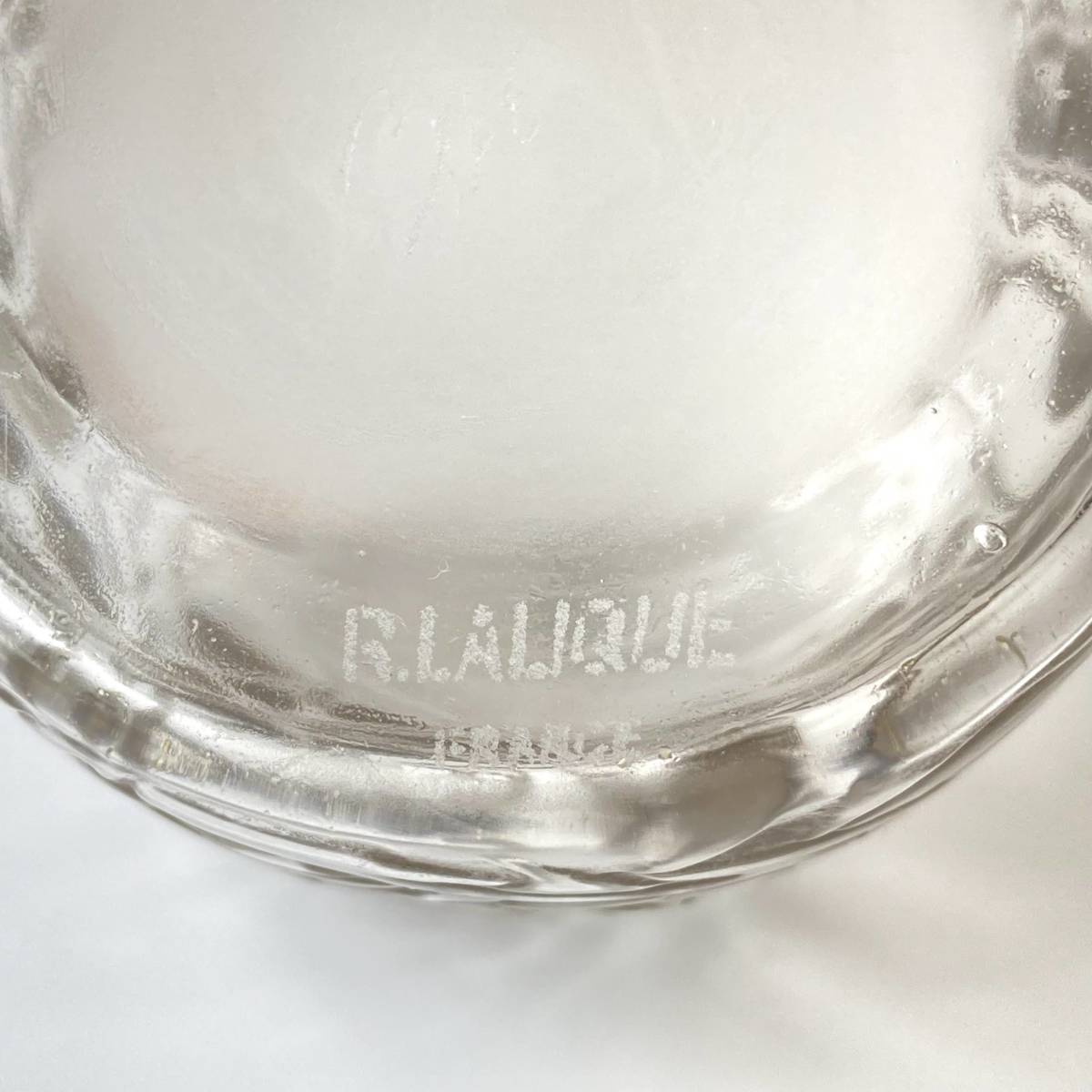 本人作】R.LALIQUE ルネ・ラリック「Epines」イバラ 茨蔦紋 香水瓶
