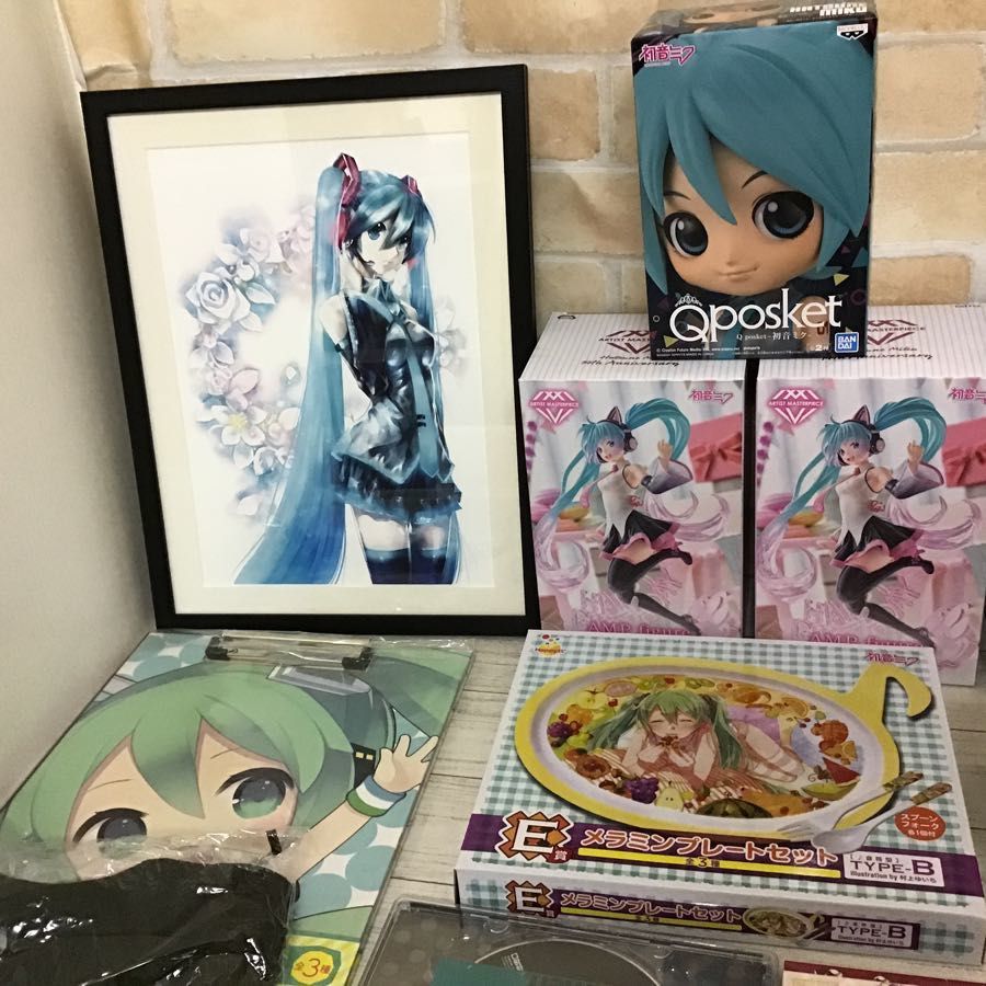 同梱不可】 現状 初音ミク グッズ まとめ売り ぬいぐるみ フィギュア