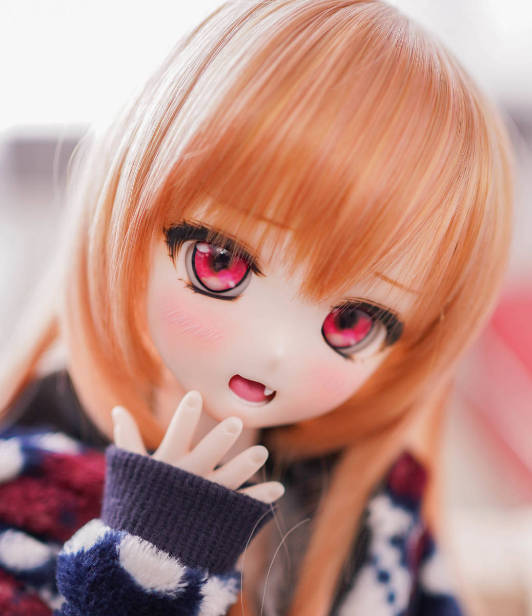 DDH-10 SW肌カスタムヘッド(難有り)+アイ一組◇暗黒騎士団◇ ic.sch.id
