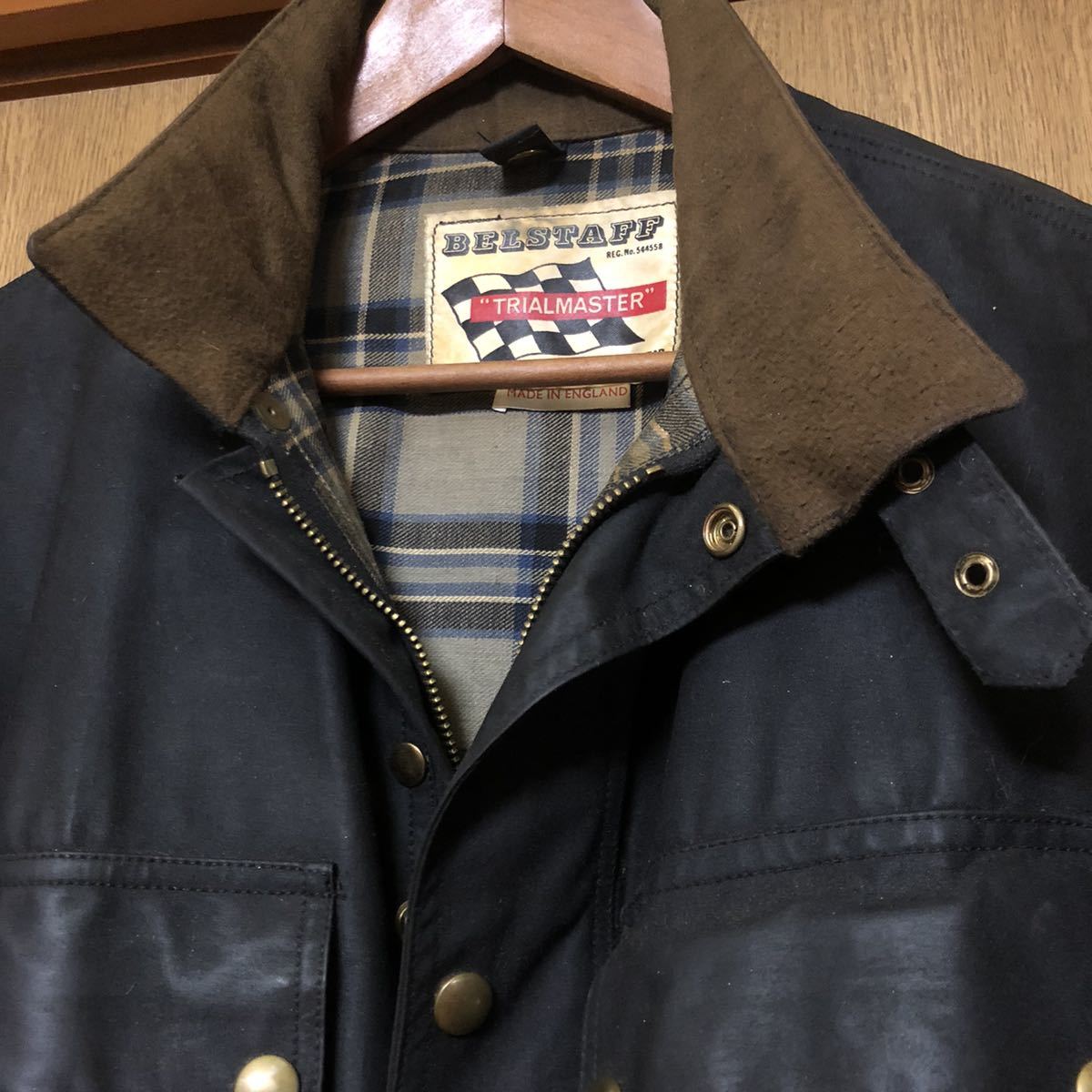 50's ベルスタッフ トライアルマスター チェッカーフラッグC38