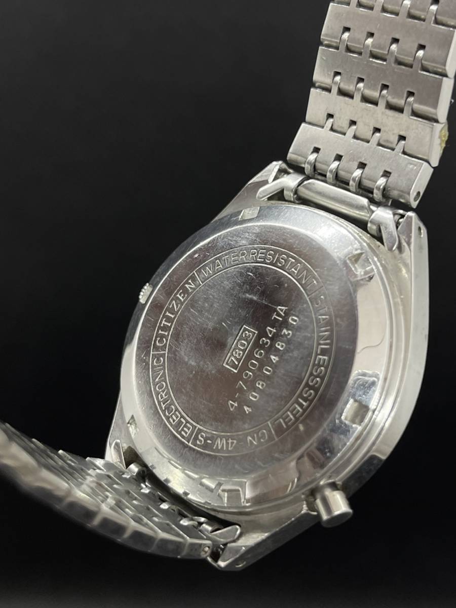 120円】 CITIZEN シチズン 腕時計 GN-4W-S コスモトロン 7803 ホワイト