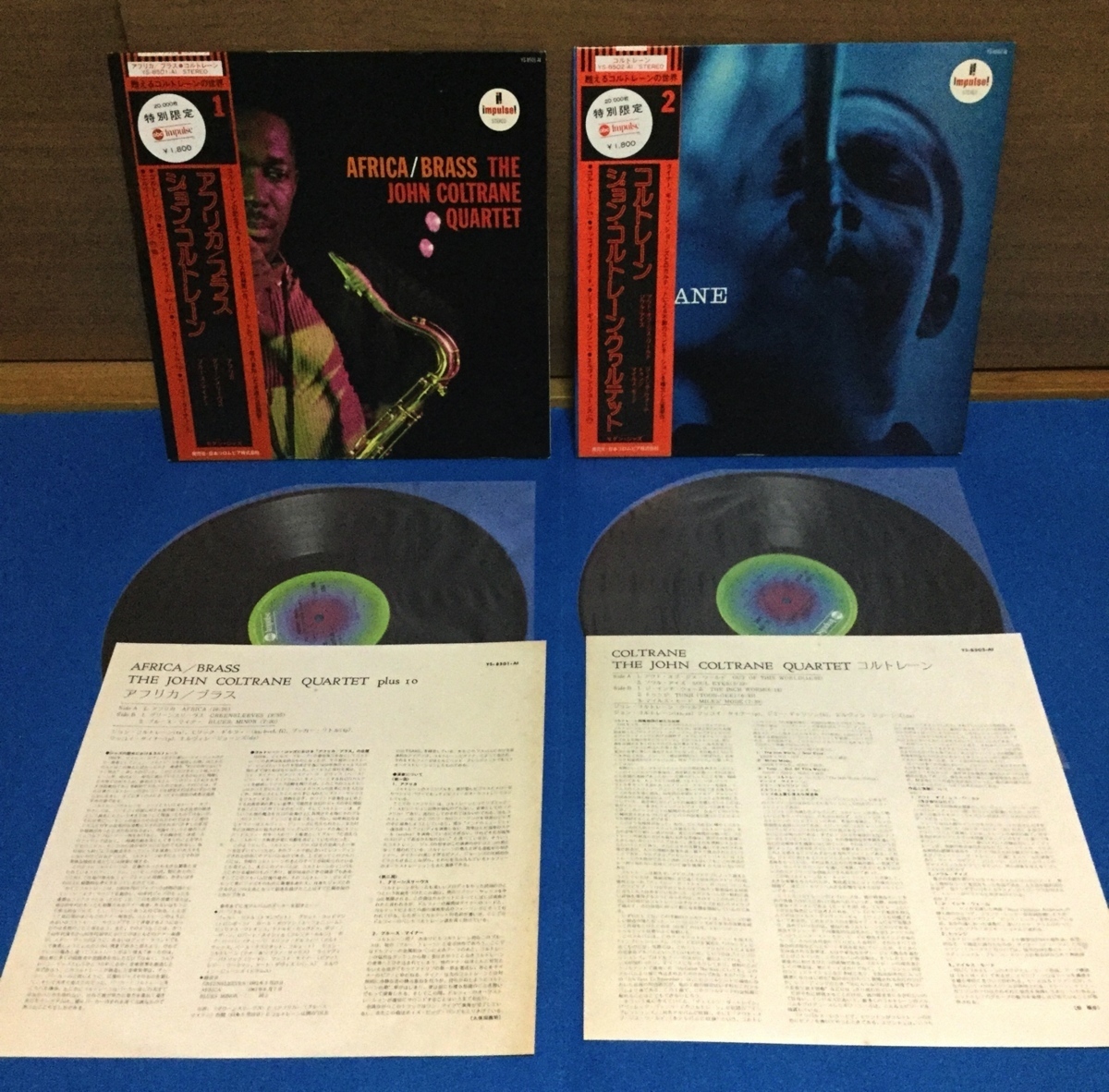 LP JAZZ ジョン・コルトレーン JOHN COLTRANE 蘇えるコルトレーンの