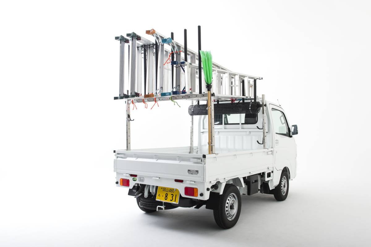  light truck for carrier carrier [ light triangle ] flexible none 110 type vehicle inspection correspondence stainless steel torii ladder Acty * Carry * Hijet 