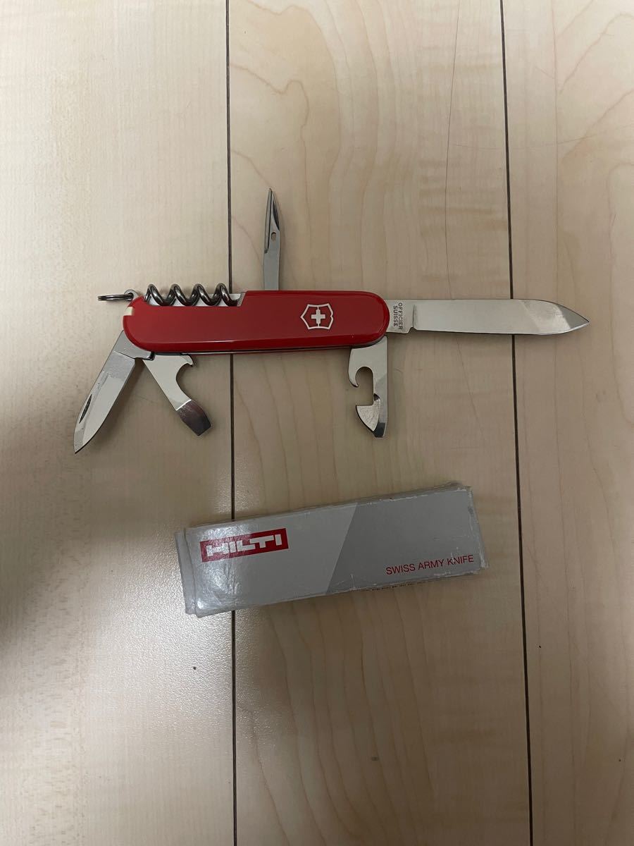 非売品HILTI アーミーナイフ スイス(ヨーロッパ)製 多機能ナイフ 非売品HILTI アーミーナイフ スイス(ヨーロッパ)製 多機能ナイフ