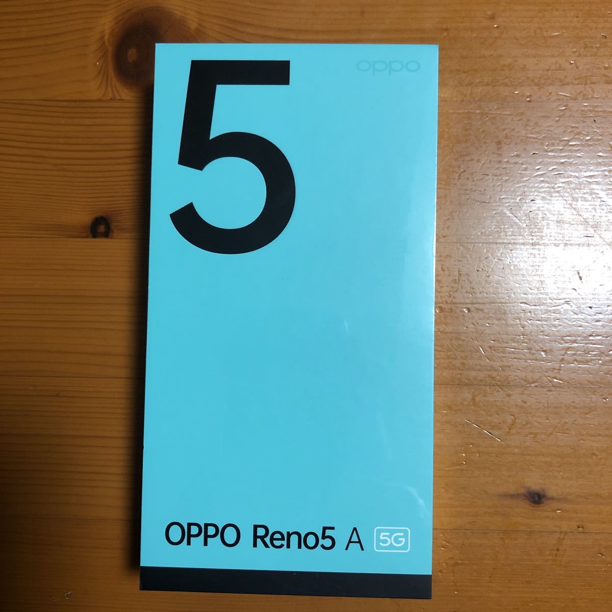 新品未開封☆OPPO Reno5A eSIM対応 シルバーブラック-