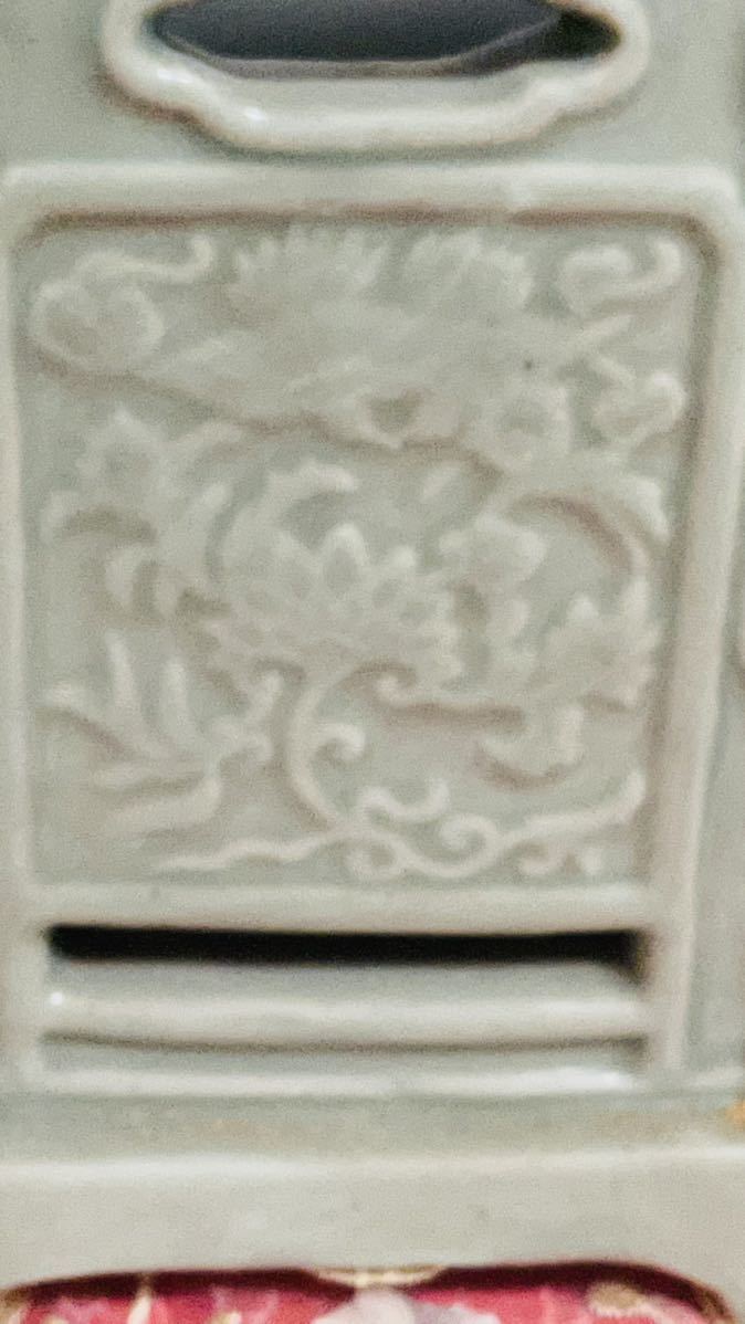 貴重 中国古美術 唐物 龍泉窯 青磁硯屏 貴重 中国古美術 唐物 龍泉窯 青磁硯屏
