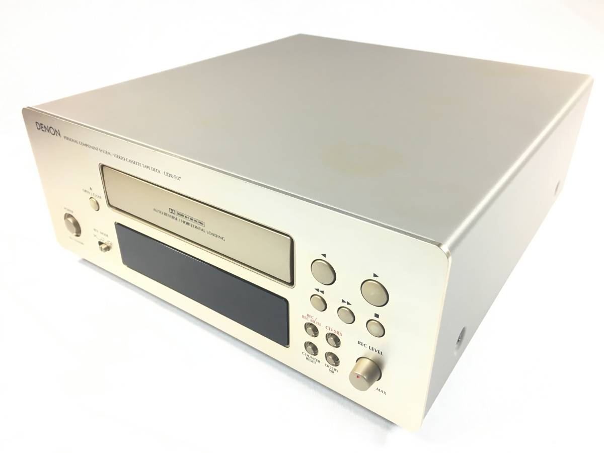 正規店人気 ヤフオク! - DENON UDR-F07 オートリバースカセ... 正規品格安