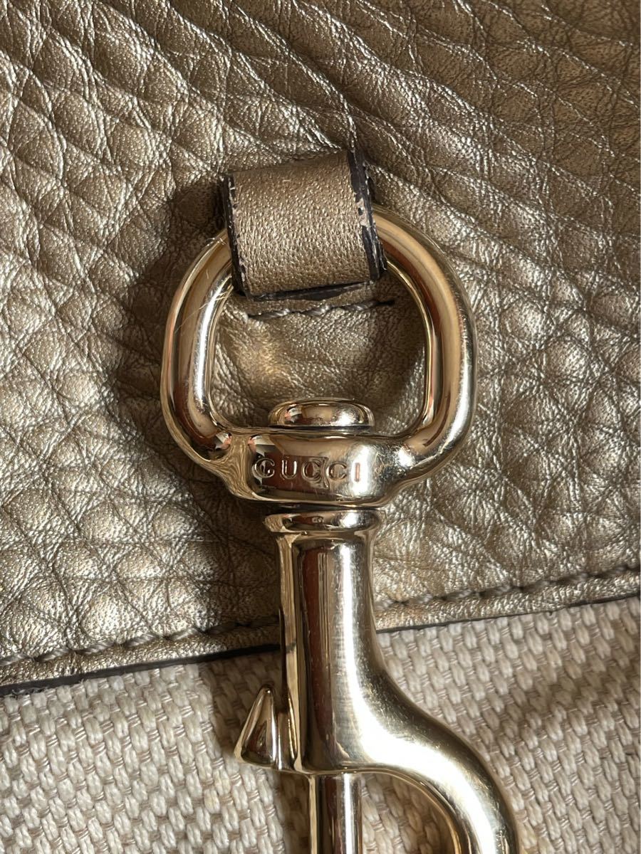 美品】GUCCI グッチ ソーホーインターロッキングGチェーンショルダー