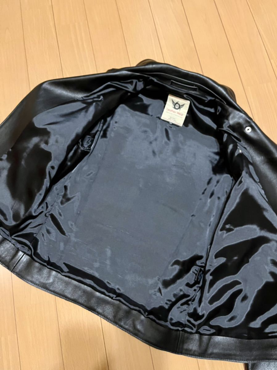 666 ライダースジャケット LJM-23TF サイズ38 日本製 未着用 美品 送料