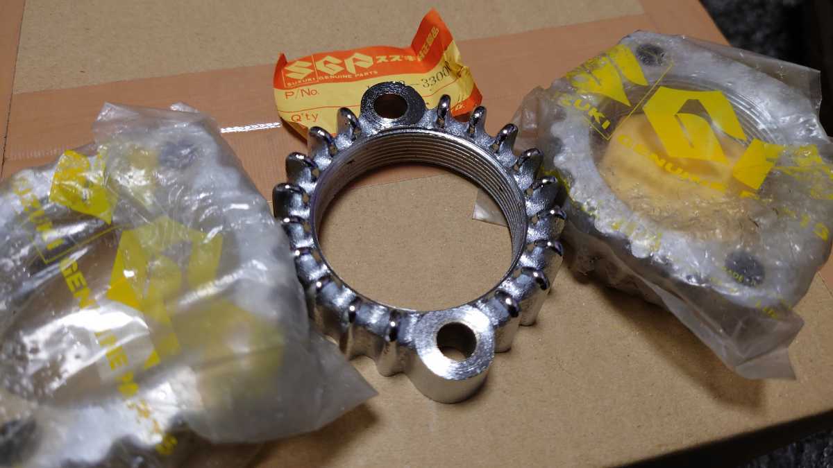 GT380 純正 新品 フランジ レストア サンパチ デットストック 送料込み
