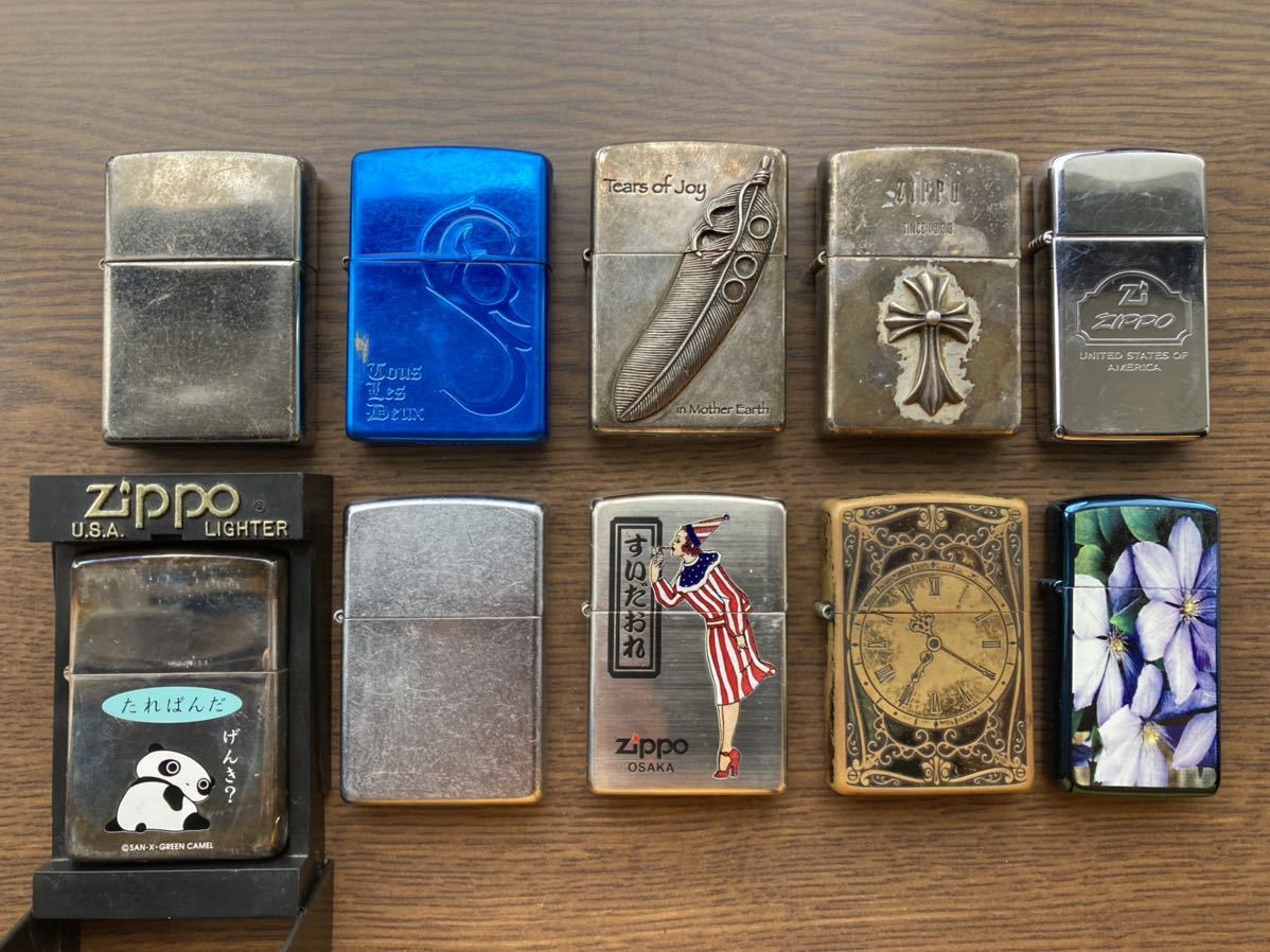 てなグッズや ジッポーzippoまとめ売り20本ケース付き adnd.in