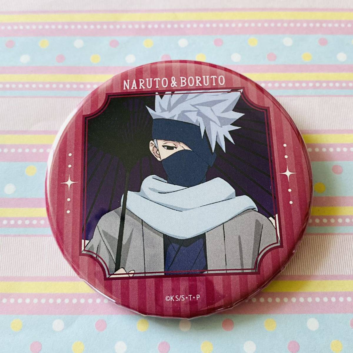 NARUTO★BORUTO/ハイカラレトロver. 缶バッジ/カカシ_画像1