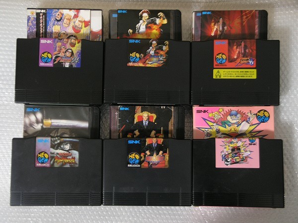 新品即決 ネオジオ用 ROMソフト6種セット 中古 動作未確認