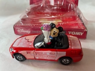 未使用★トミー★トミカ★ミッキー★ディズニーラブ★トミカ エディション★HondaS2000赤★Disney Love Tomica Edition TOMY★少々難_画像1