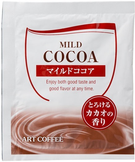 【送料210円～】マイルドココア 10袋 セット mild cocoa とろけるカカオの香り アートコーヒー 三和食品 賞味期限 2022年11月_画像1