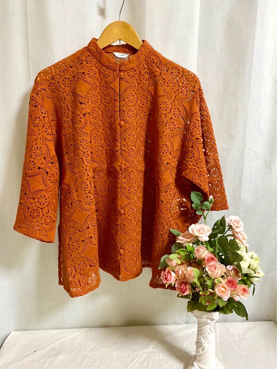 クラネ正規品!!新品紙タグ付き☆CHEMICAL LACE OVER CHINA SHIRT